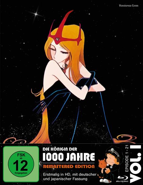 Die Königin der 1000 Jahre Vol. 1 (Blu-ray), 4 Blu-ray Discs