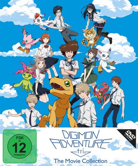 Digimon Adventure tri. - The Movie Collection, 6 DVDs