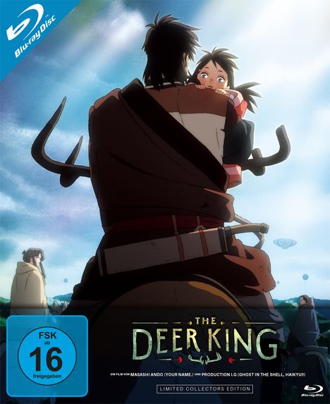 The Deer King (Collector's Edition) (Blu-ray &amp; DVD), 1 Blu-ray Disc und 1 DVD