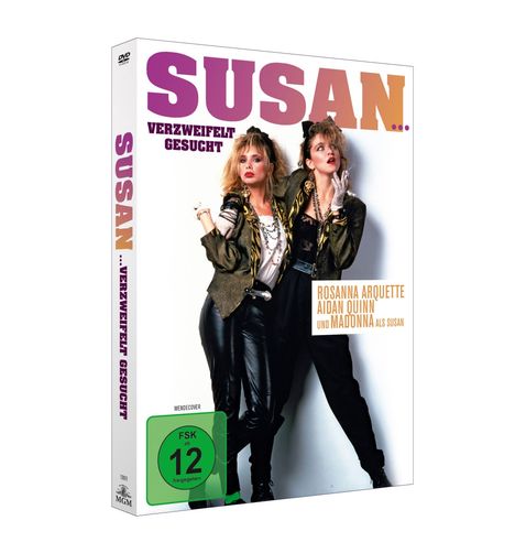 Susan... verzweifelt gesucht (Blu-ray &amp; DVD im Mediabook), 1 Blu-ray Disc und 1 DVD