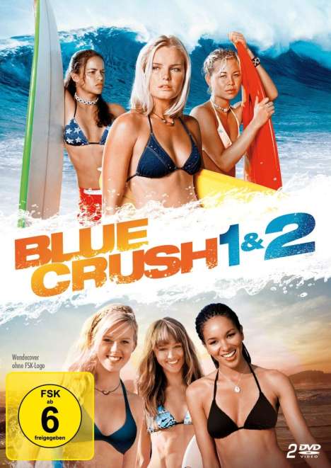 Blue Crush 1 &amp; 2, 2 DVDs