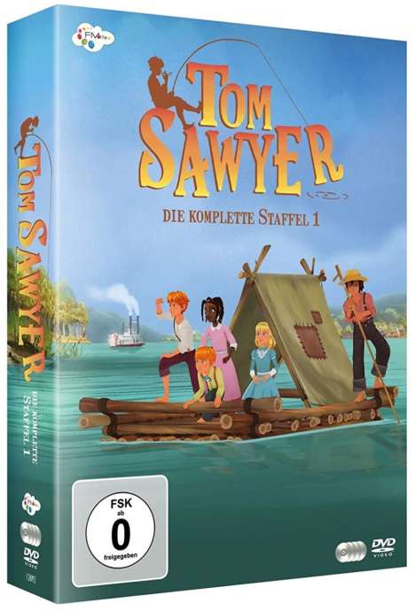 Tom Sawyer Staffel 1, 4 DVDs