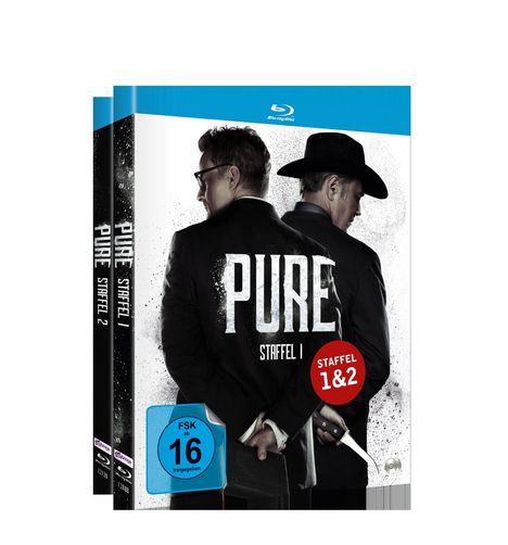 Pure Staffel 1 &amp; 2  (Blu-ray), 4 Blu-ray Discs