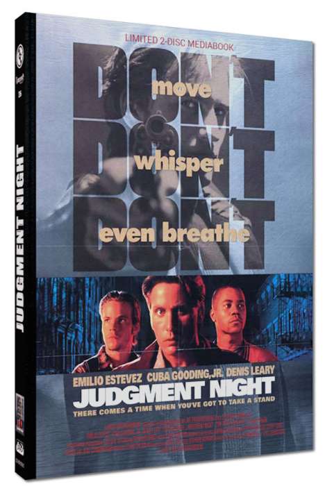 Judgment Night (Blu-ray &amp; DVD im Mediabook), 1 Blu-ray Disc und 1 DVD