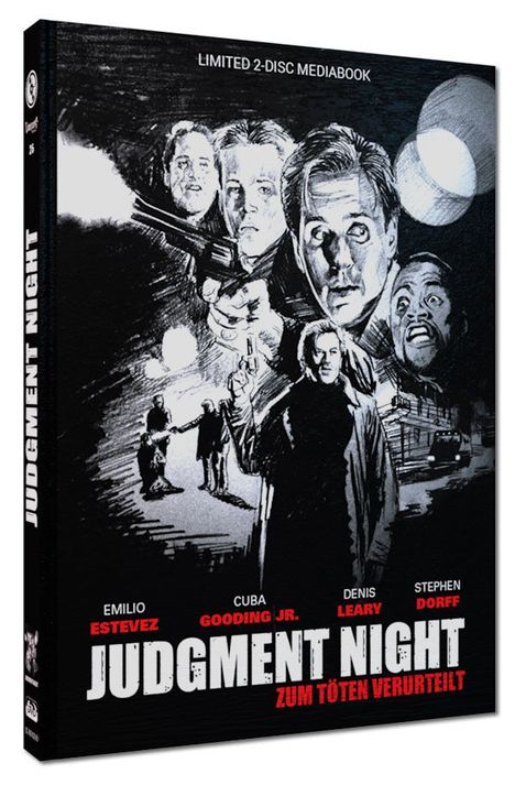 Judgment Night (Blu-ray &amp; DVD im Mediabook), 1 Blu-ray Disc und 1 DVD