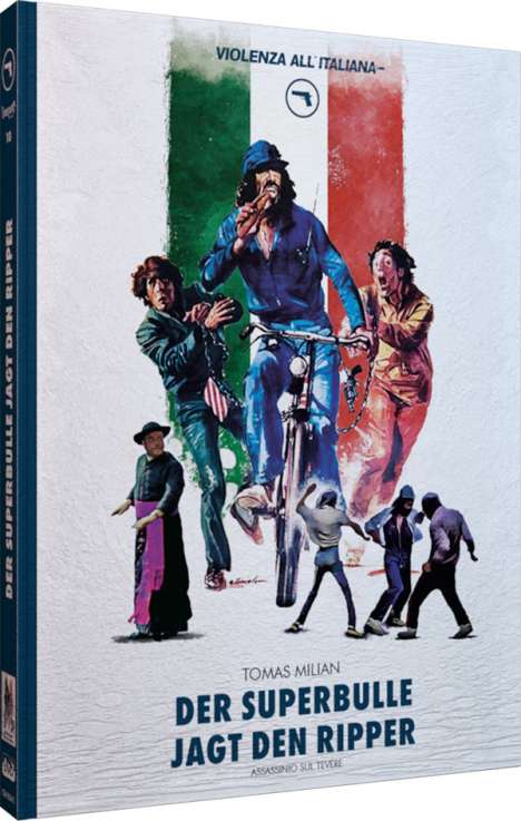 Der Superbulle jagt den Ripper (Blu-ray &amp; DVD im Mediabook), 1 Blu-ray Disc und 1 DVD