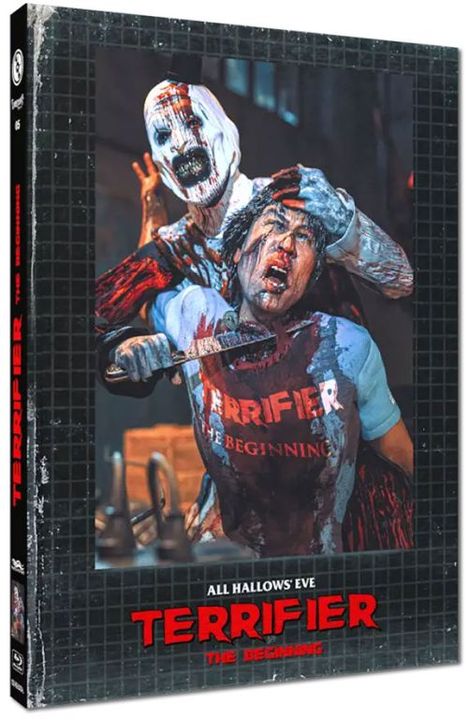 Terrifier - The Beginning (Blu-ray im Mediabook), 1 Blu-ray Disc und 1 DVD