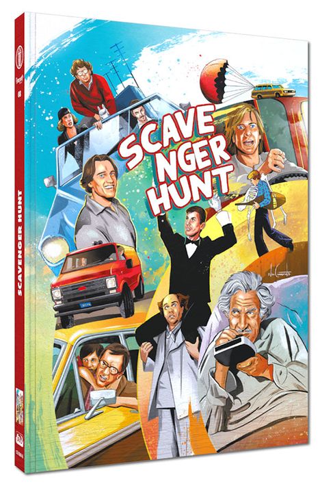 Scavenger Hunt (Blu-ray &amp; DVD im Mediabook), 1 Blu-ray Disc und 1 DVD