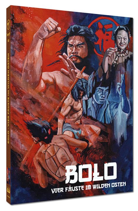 Bolo - Vier Fäuste im wilden Osten (Blu-ray &amp; DVD im wattierten Mediabook), 1 Blu-ray Disc und 1 DVD