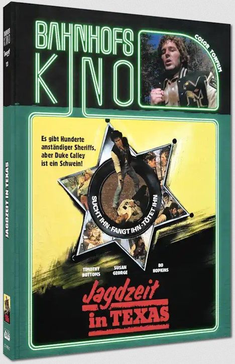 Jagdzeit in Texas (Blu-ray & DVD im Mediabook), 1 Blu-ray Disc und 1 DVD