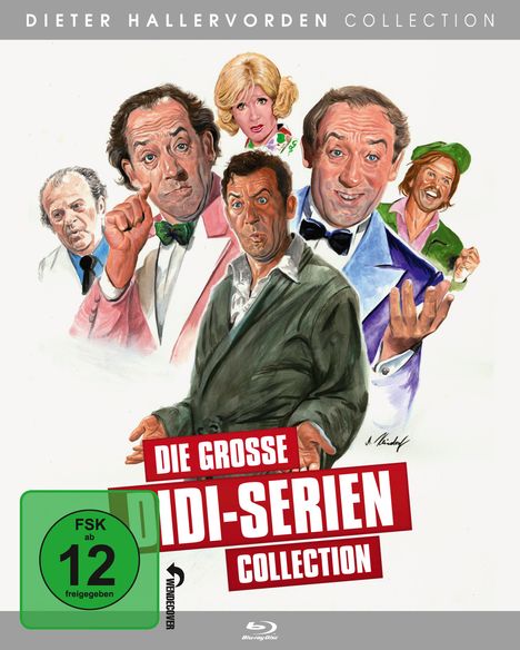 Die große Didi-Serien Collection (SD on Blu-ray), 4 Blu-ray Discs