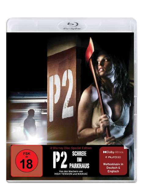 P2 - Schreie im Parkhaus (Blu-ray), 2 Blu-ray Discs