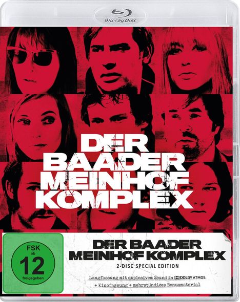 Der Baader Meinhof Komplex (Special Edition) (Blu-ray), 2 Blu-ray Discs