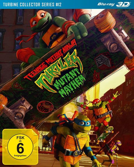 Teenage Mutant Ninja Turtles: Mutant Mayhem (3D Blu-ray), Blu-ray Disc