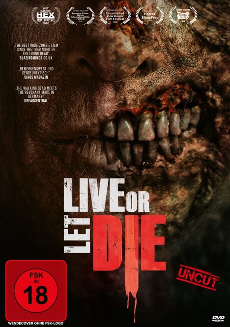 Live or let Die, DVD