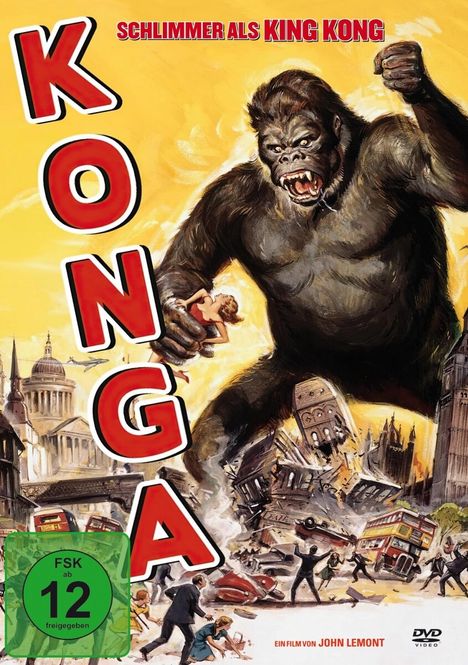 KONGA, DVD