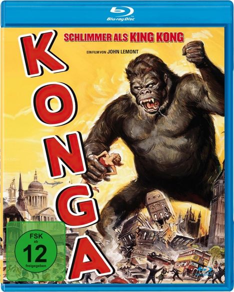 KONGA (Blu-ray), Blu-ray Disc