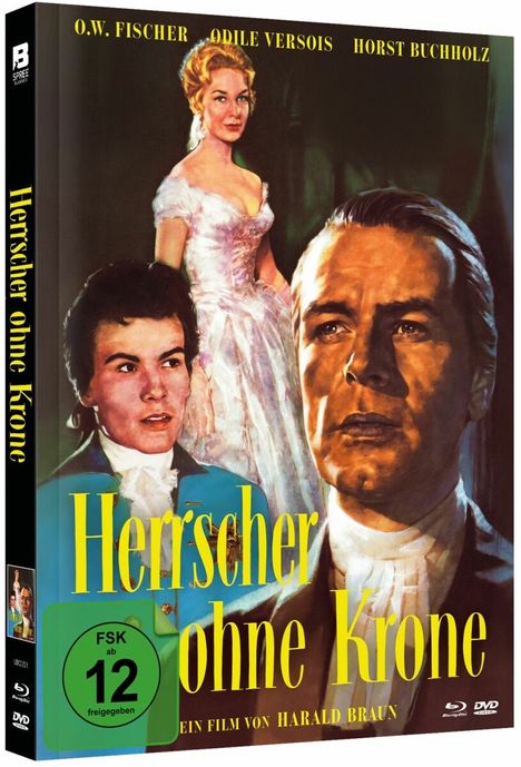 Herrscher ohne Krone (Blu-ray &amp; DVD im Mediabook), 1 Blu-ray Disc und 1 DVD