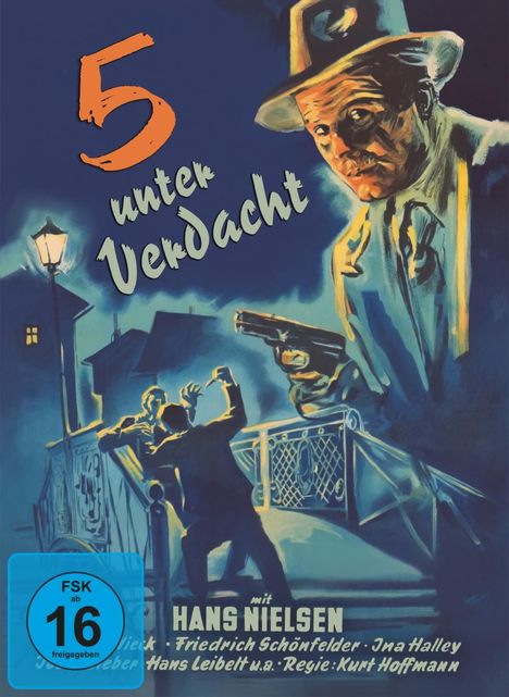 5 unter Verdacht (Blu-ray &amp; DVD im Mediabook), 1 Blu-ray Disc und 1 DVD