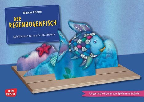Marcus Pfister: Der Regenbogenfisch, mit schillernden Schuppen, Buch