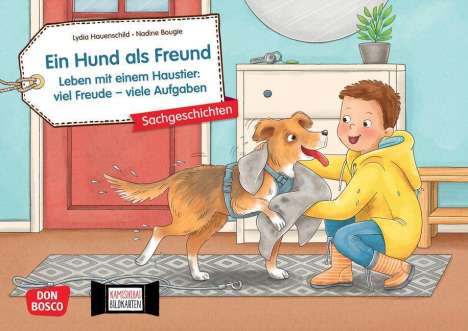 Lydia Hauenschild: Ein Hund als Freund. Leben mit einem Haustier: viel Freude - viele Aufgaben. Kamishibai Bildkartenset, Diverse