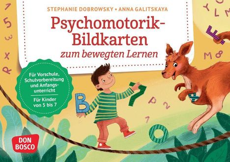 Stephanie Dobrowsky: Psychomotorik-Bildkarten zum bewegten Lernen, 2 Diverse