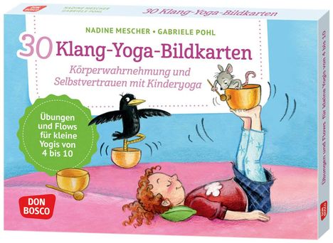 Nadine Mescher: 30 Klang-Yoga-Bildkarten, Diverse