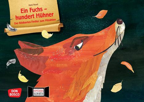 Kate Read: Ein Fuchs - hundert Hühner. Der Bildkarten-Thriller zum Mitzählen. Kamishibai Bildkartenset, Diverse