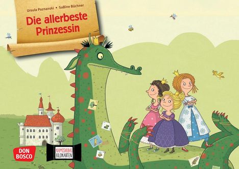 Ursula Poznanski: Die allerbeste Prinzessin. Kamishibai Bildkartenset, Diverse