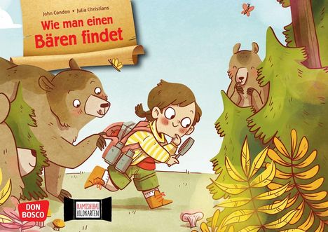 John Condon: Wie man einen Bären findet. Kamishibai Bildkartenset, Diverse