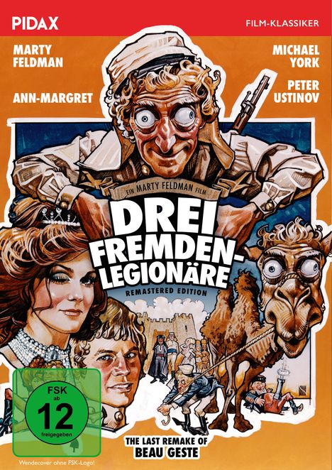 Drei Fremdenlegionäre (1977), DVD