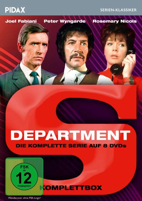 Department S (Komplette Serie), 8 DVDs