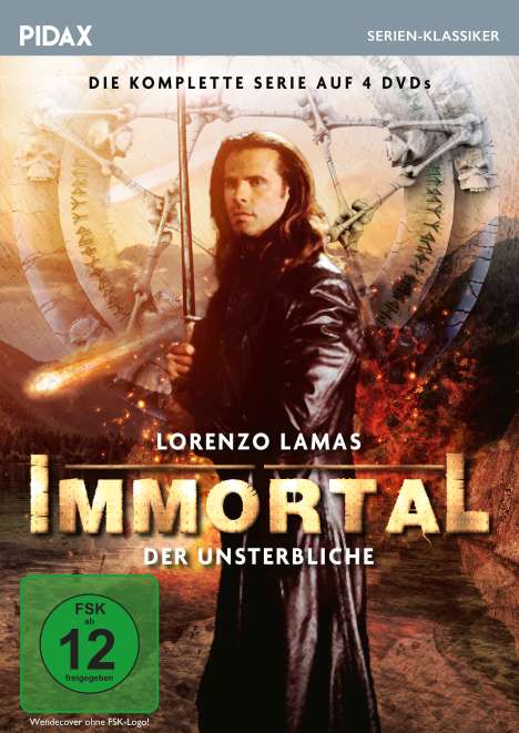 Immortal - Der Unsterbliche (Komplette Serie), 4 DVDs