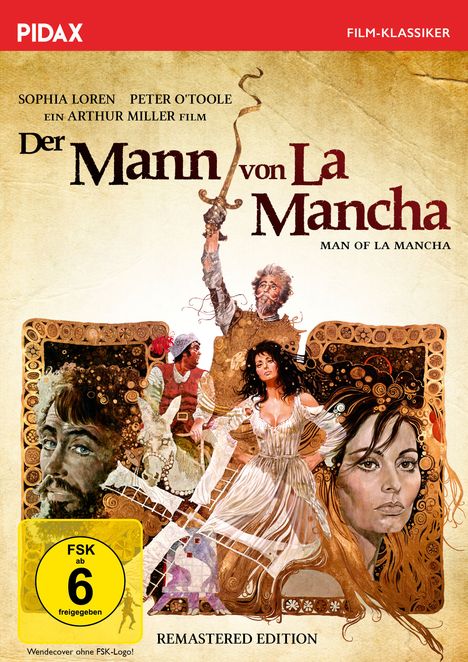 Der Mann von La Mancha, DVD