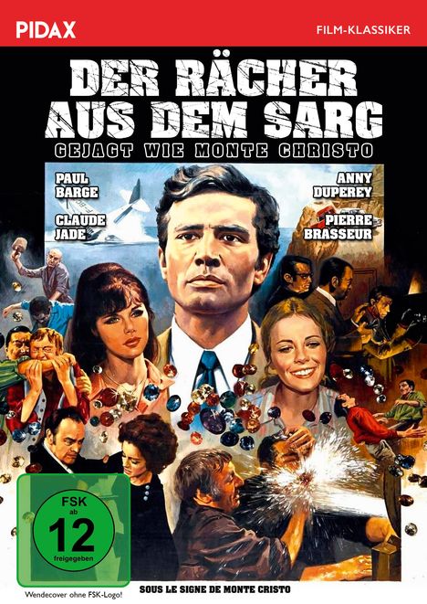 Der Rächer aus dem Sarg - Gejagt wie Monte Christo, DVD