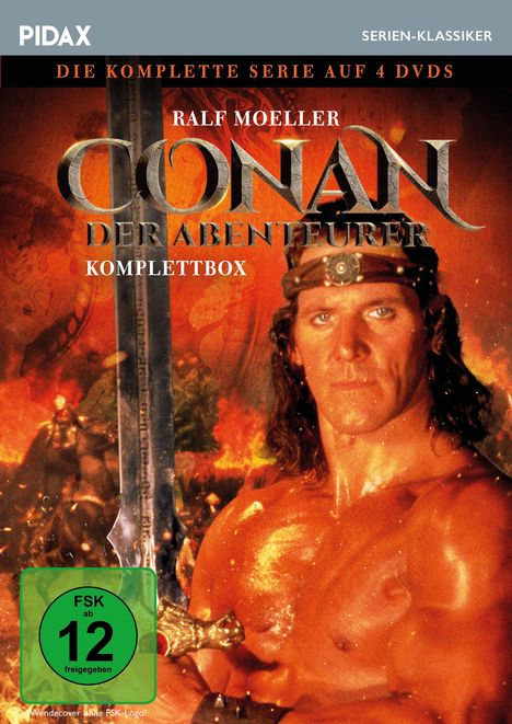 Conan, der Abenteurer (Komplette Serie), 4 DVDs