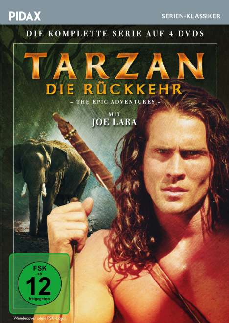 Tarzan - Die Rückkehr (Komplette Serie), 4 DVDs