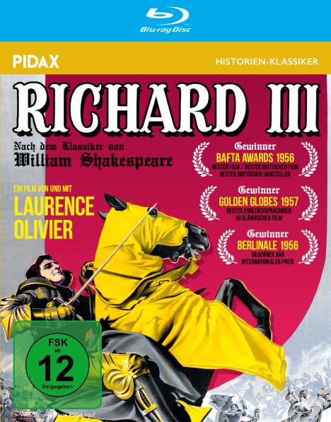 Richard III (1955) (Blu-ray), Blu-ray Disc
