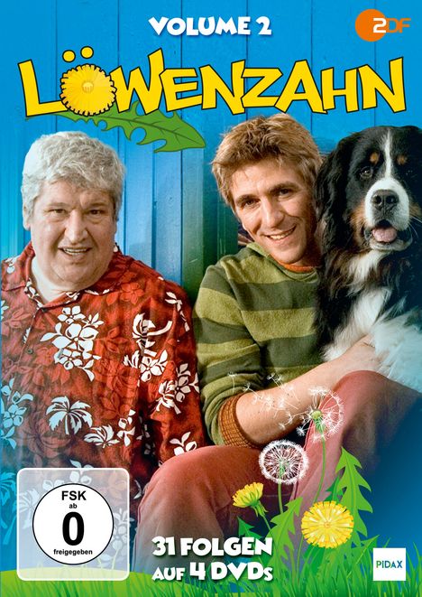 Löwenzahn Vol. 2, 4 DVDs