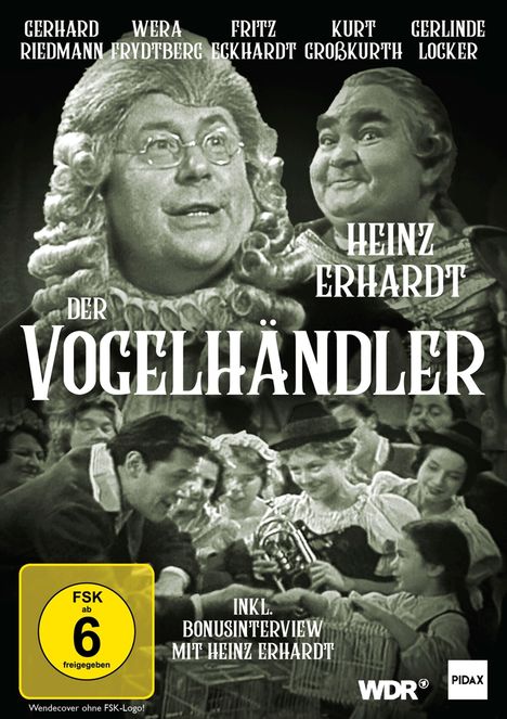 Der Vogelhändler (1960), DVD