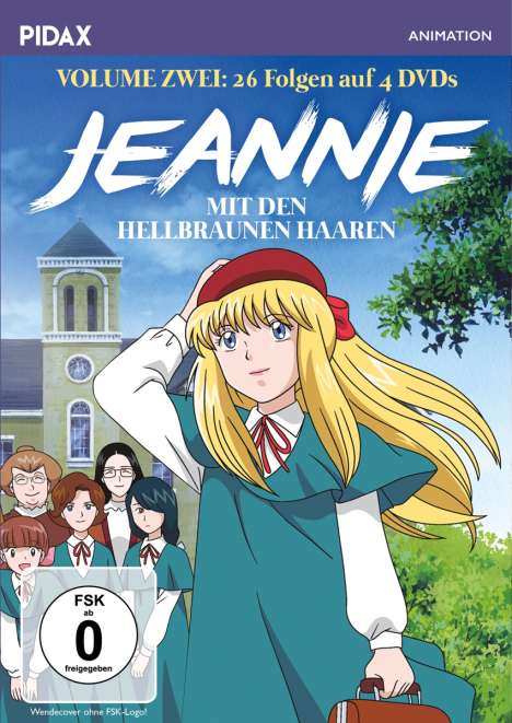 Jeannie mit den hellbraunen Haaren Vol. 2, 4 DVDs