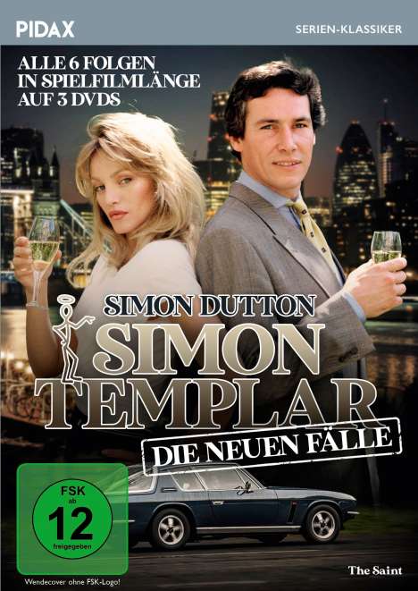 Simon Templar - Die neuen Fälle, 3 DVDs