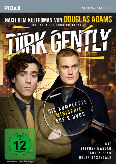 Dirk Gently (Komplette Serie), 2 DVDs
