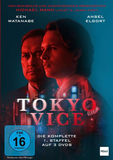 Tokyo Vice Staffel 1, 3 DVDs