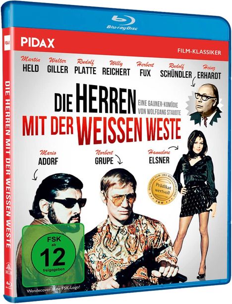 Die Herren mit der weissen Weste (Blu-ray), Blu-ray Disc