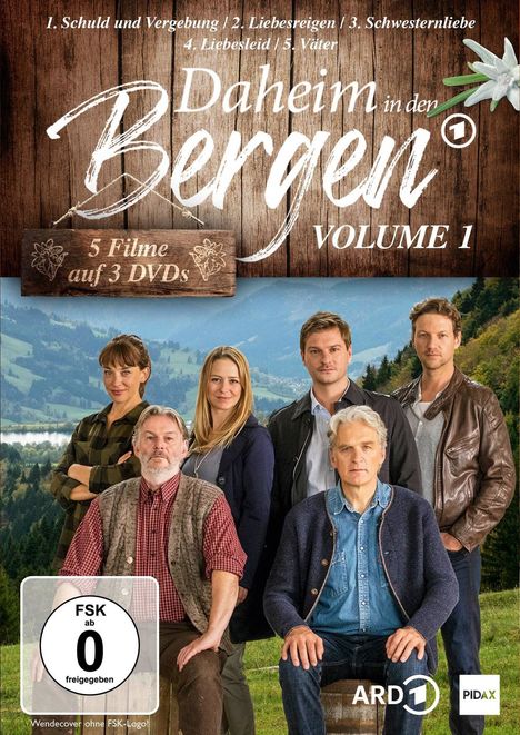 Daheim in den Bergen Vol. 1, 3 DVDs