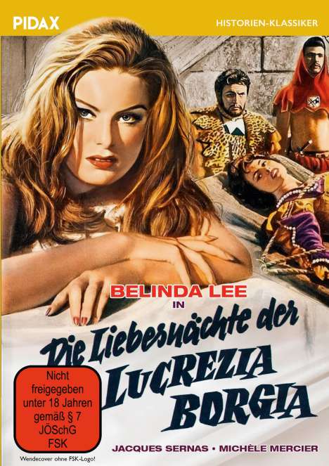 Die Liebesnächte der Lucrezia Borgia, DVD