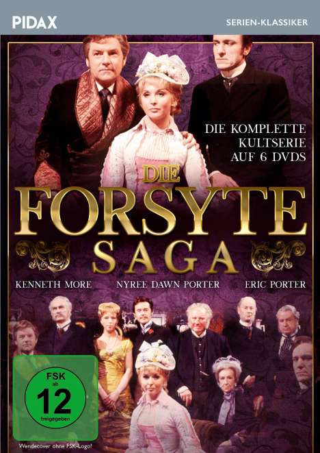 Die Forsyte Saga (1967) (Komplette Serie), 8 DVDs