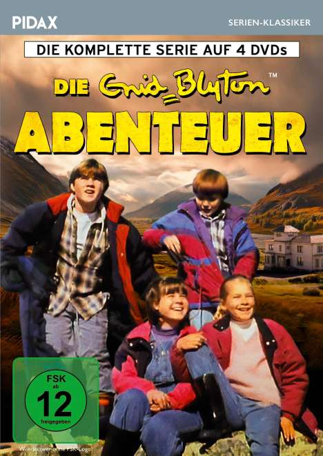 Die Enid Blyton Abenteuer (Komplette Serie), 4 DVDs