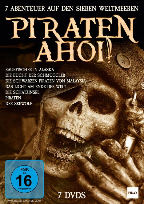 Piraten Ahoi - 7 Abenteuer auf den sieben Weltmeeren, 7 DVDs